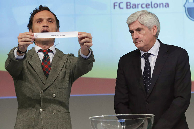 Así se jugarán las semifinales de la Copa del Rey