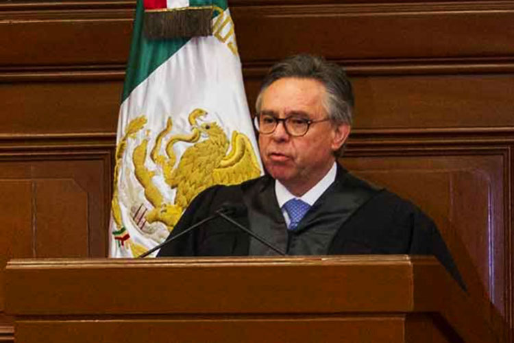 Eduardo Medina como presidente de la Segunda Sala de la SCJN