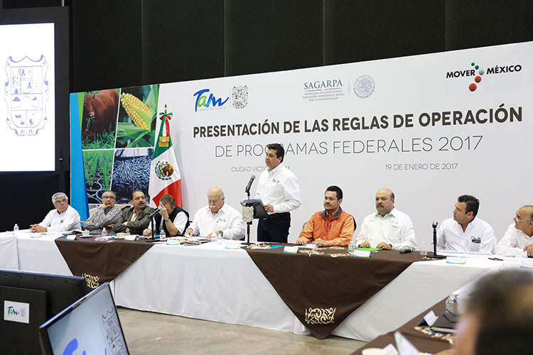 Regresaremos al campo tamaulipeco su grandeza: Gobernador