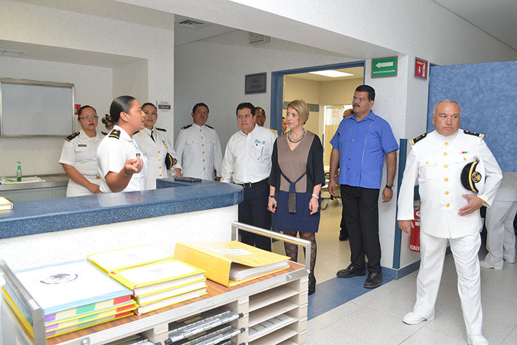 Estrechan colaboración Tamaulipas y hospitales de las Fuerzas Armadas