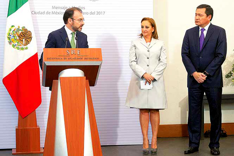 Ordena Peña acelerar el diálogo con Trump