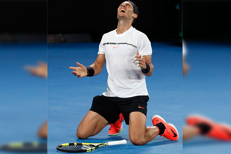 Nadal a la final contra Federer