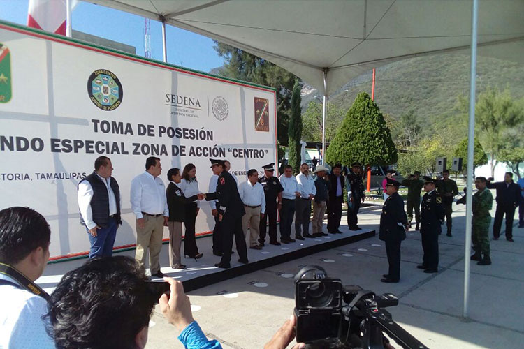 Llega nuevo mando especial militar a Tamaulipas