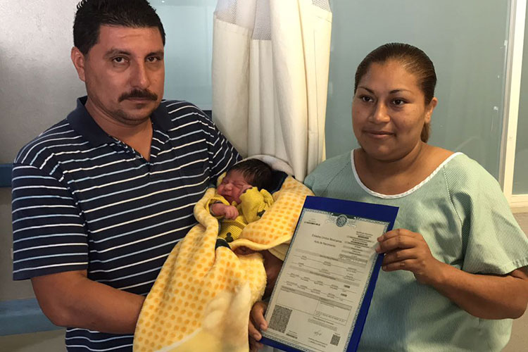 Miguel, el primer Tamaulipeco que nació en 2017