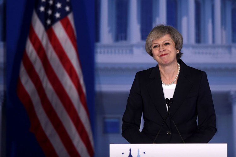 Trump recibe este viernes a Theresa May