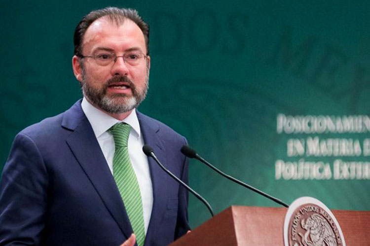 Videgaray informará al Senado que guarda la relación con EU