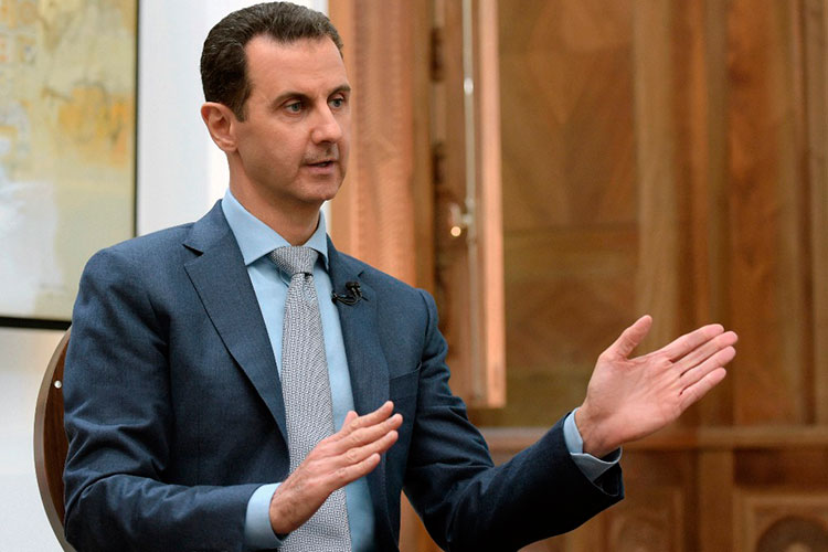 Rechaza Assad crear zonas seguras para refugiados en Siria
