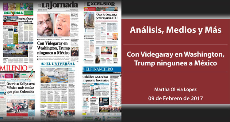 Con Videgaray en Washington, Trump ningunea a México