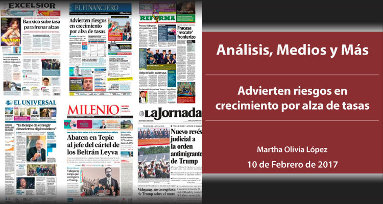 Advierten riesgos en crecimiento por alza de tasas