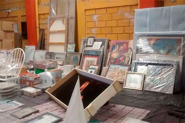 Aseguran bodega con bienes de Duarte y diarios de su esposa