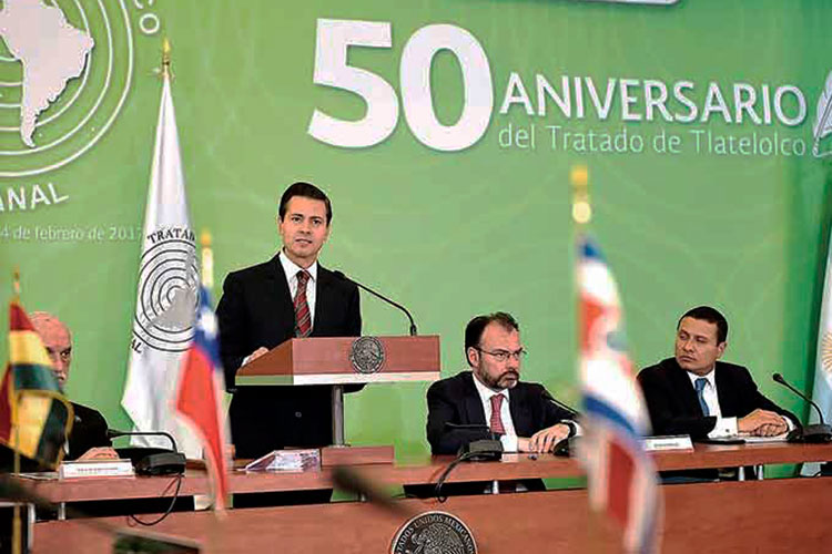 Relación entre países no debe basarse en la intimidación: Peña Nieto