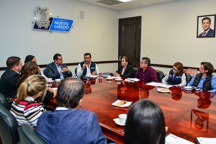 Encabeza Enrique Rivas reunión con alcaldes fronterizos