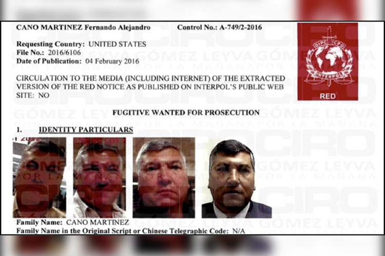 Interpol busca a Fernando Cano: Procurador de Tamaulipas