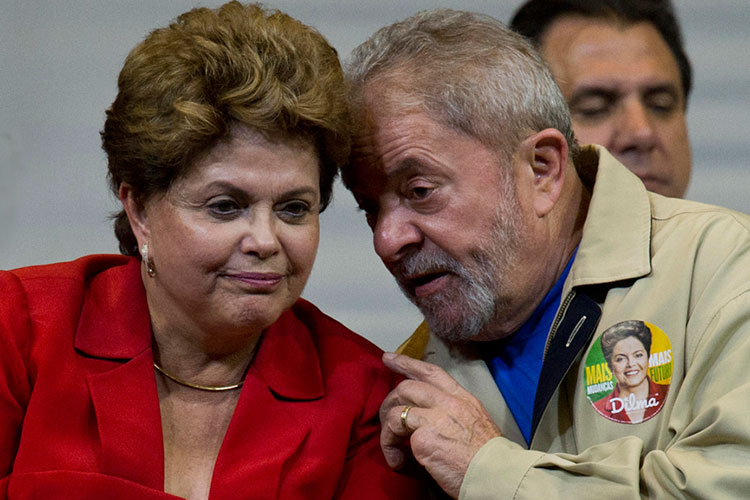 Policía Federal acusa a Lula y a Rousseff de obstrucción