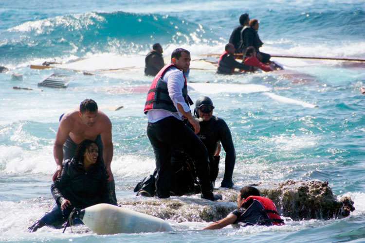 Han muerto 340 migrantes en el Mediterráneo en lo que va del año: OIM