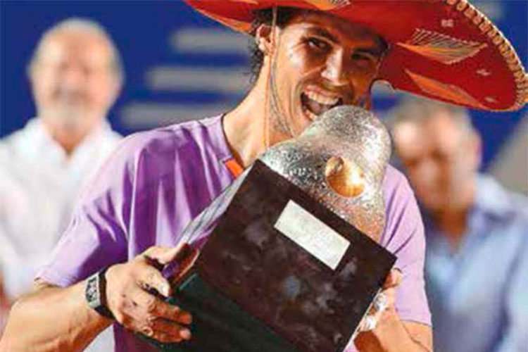 Nadal está en México; anuncian su arribo a través de Twitter