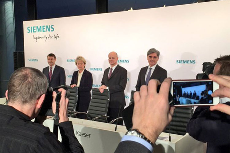 Siemens, ‘preocupado’ por la llegada de Trump al poder