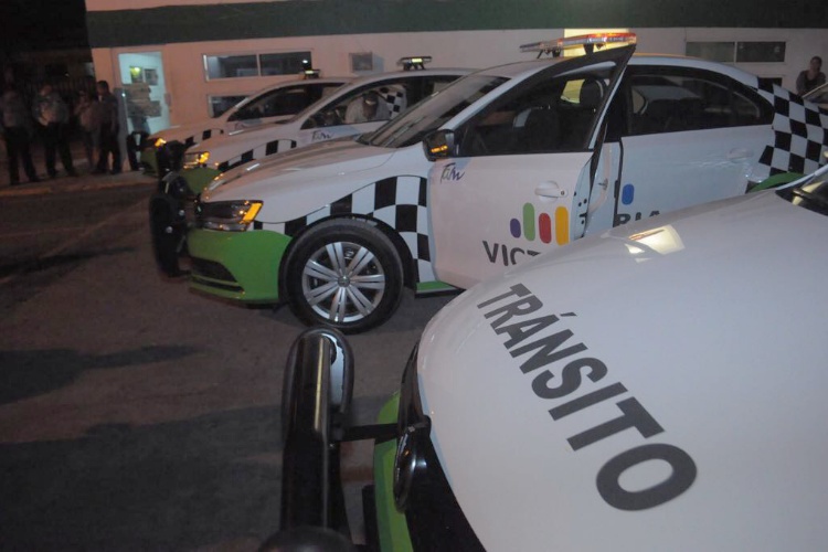 Estrena tránsito nuevas patrullas en Victoria
