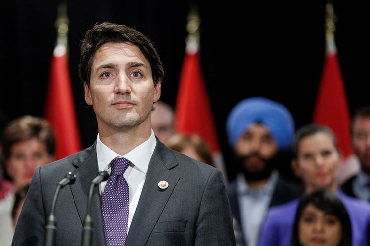 Trudeau visita este lunes a Trump en la Casa Blanca