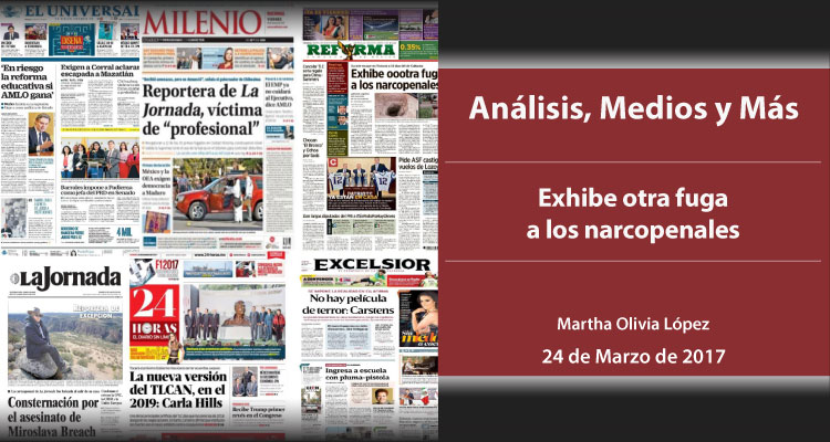 Exhibe otra fuga a los narcopenales