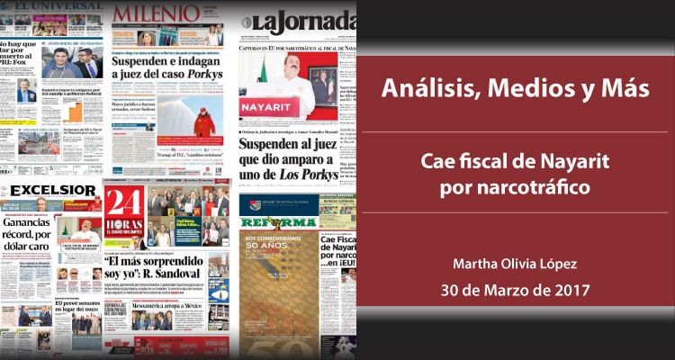 Cae fiscal de Nayarit por narcotráfico