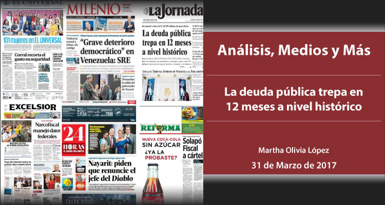 La deuda pública trepa en 12 meses a nivel histórico