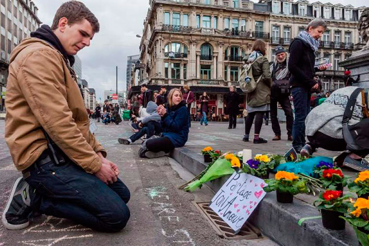 Recuerdan a las víctimas, a un año del ataque en Bélgica