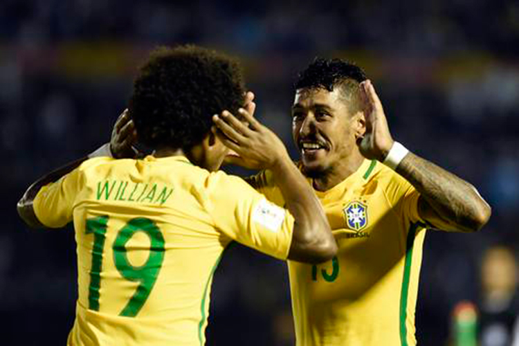 Brasil buscará asegurar su pase a Rusia 2018 ante Paraguay