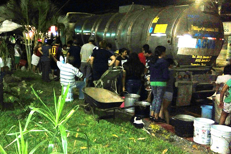 Deja Comapa 48 horas sin agua en Tampico y Madero