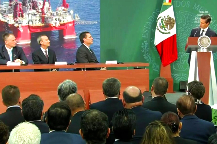 Inversionistas comprometen 70 mmdd en sector energético, anuncia Peña Nieto