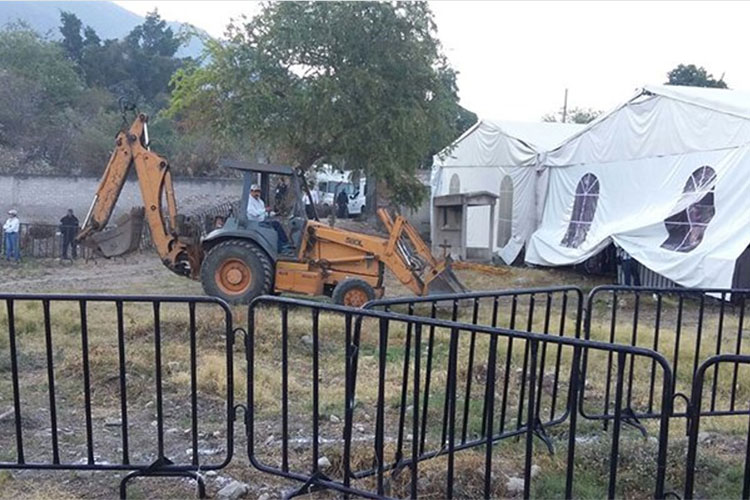 Inician trabajos de exhumación en fosa de Jojutla, Morelos