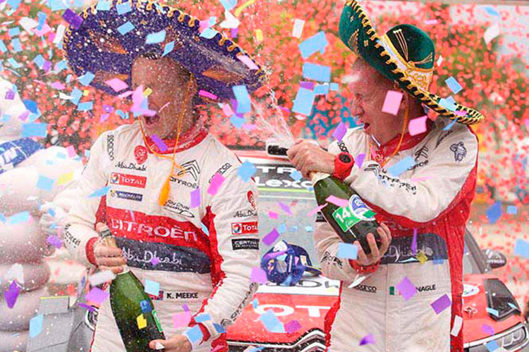 Kris Meeke conquista suelo azteca; se impone en el Rally México