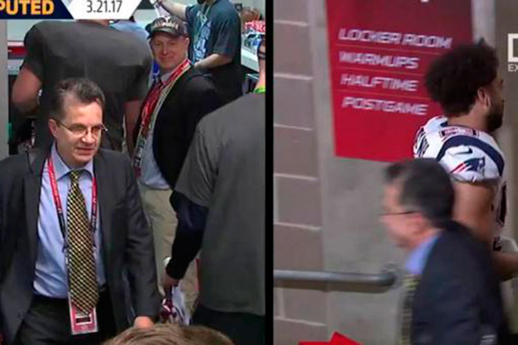 Ladrón del jersey de Brady busca acuerdo para no ir a prisión