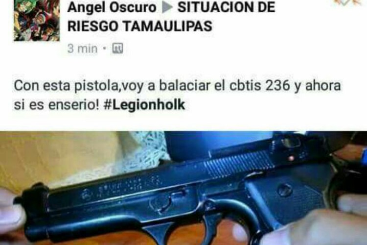 Arremete #LegiónHolk nuevamente contra Cbtis 236