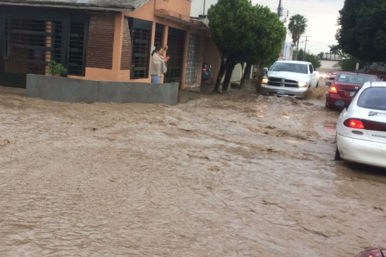 Dejan lluvias daños y encharcamientos en Victoria