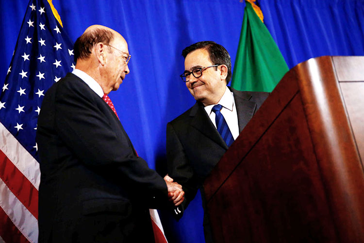 México confía en iniciar lo antes posible la renegociación del TLCAN