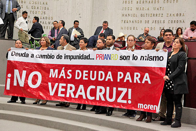 Aprueban restructurar la deuda de Veracruz