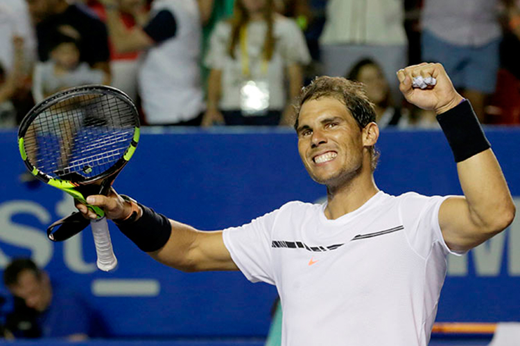 Nadal arrolla a Cilic y va por el título del Abierto Mexicano