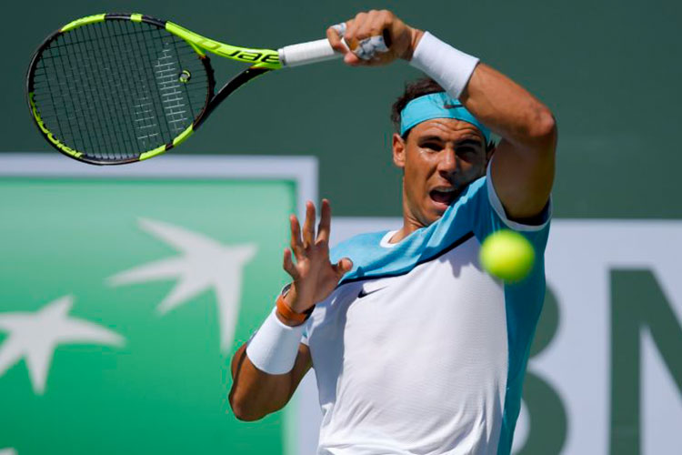 Llega Rafael Nadal a 50 triunfos en Indian Wells