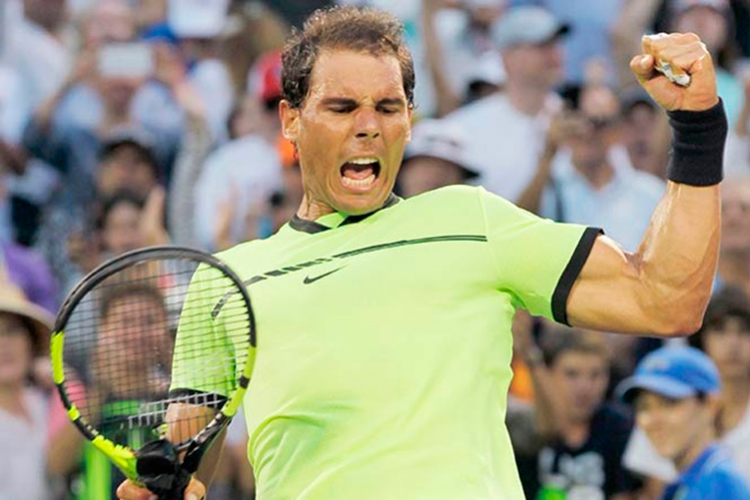Nadal gana en su partido mil