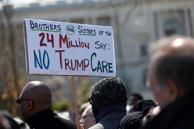 Retrasan la votación para desmantelar el Obamacare