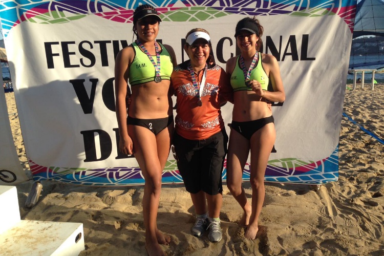 Tamaulipecas son de oro puro en Voleibol