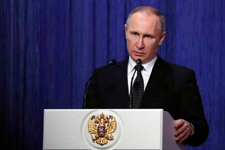 Putin ordena aumentar el número de efectivos del Ejército