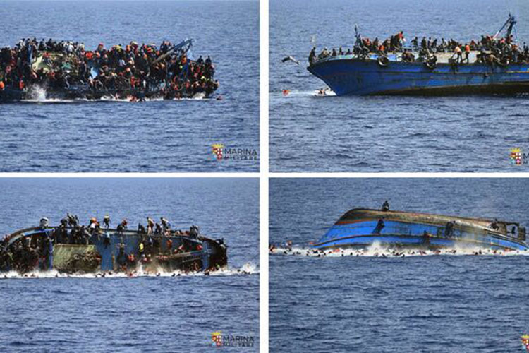 Rescatan a 3 mil migrantes en costas de Libia