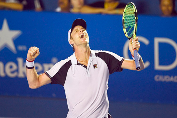 Querrey, rey de Acapulco, se va con invaluables recuerdos
