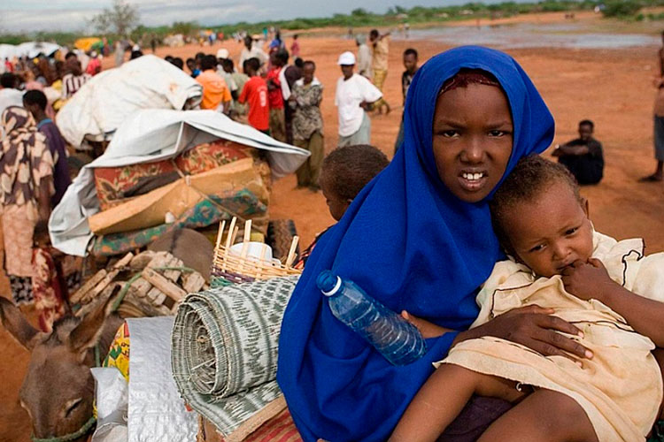 El mundo vive la mayor crisis humanitaria desde 1945: ONU
