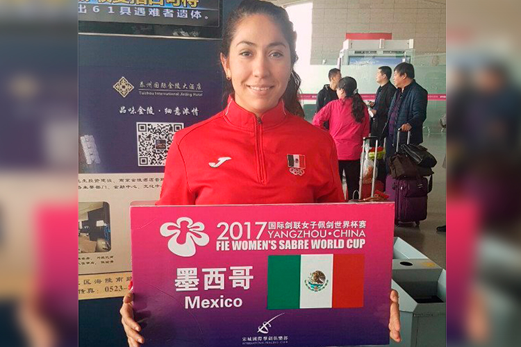 Concluye actuación de Úrsula González en la Copa del Mundo de China