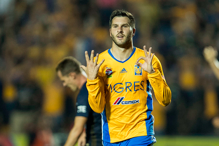 Gignac llega a 50 goles con Tigres