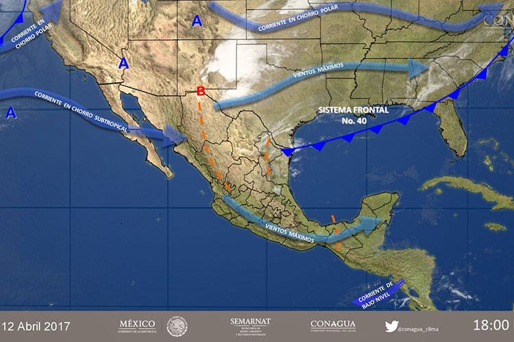Pronostican tormentas muy fuertes en zonas de Tamaulipas