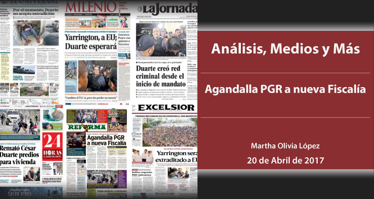 Agandalla PGR a nueva Fiscalía